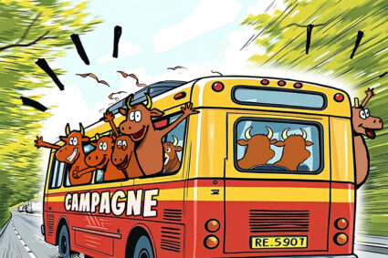 Le “bétail électoral” : quand la démocratie voyage en bus