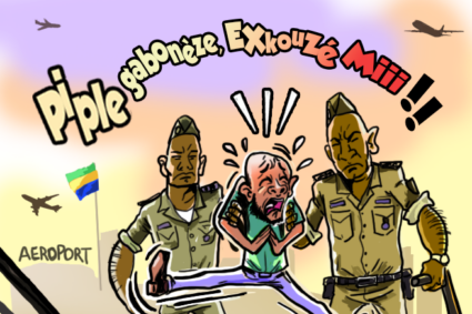 🤯 Gabon : quand les insultes tournent au billet retour express